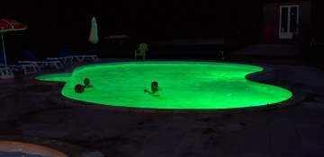 La piscine chauffée
